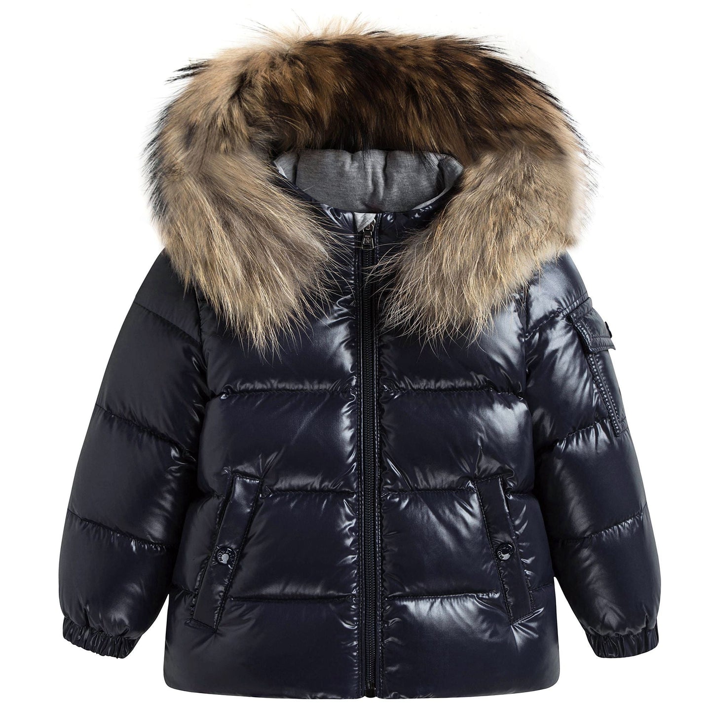 Baby Navy Blue 'New Remy' Snowsuit Set