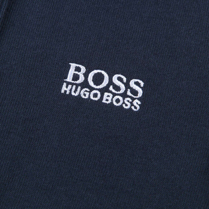 Baby Boys Blue & White Cotton Polo Shirt