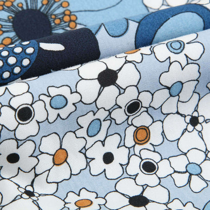 Baby Girls Marine Blue Cotton Dress