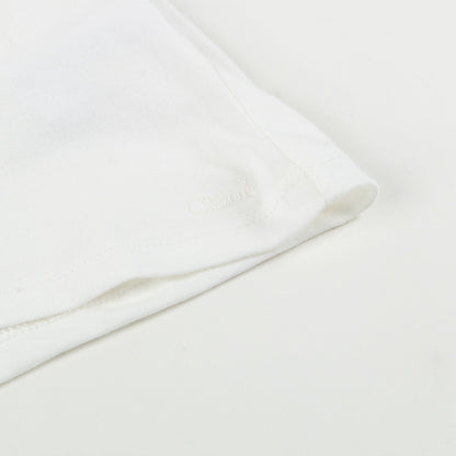 Girls White Cotton Top