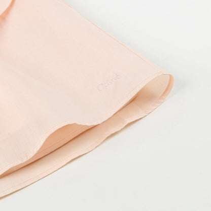 Girls Meat Pink Cotton T-shirt