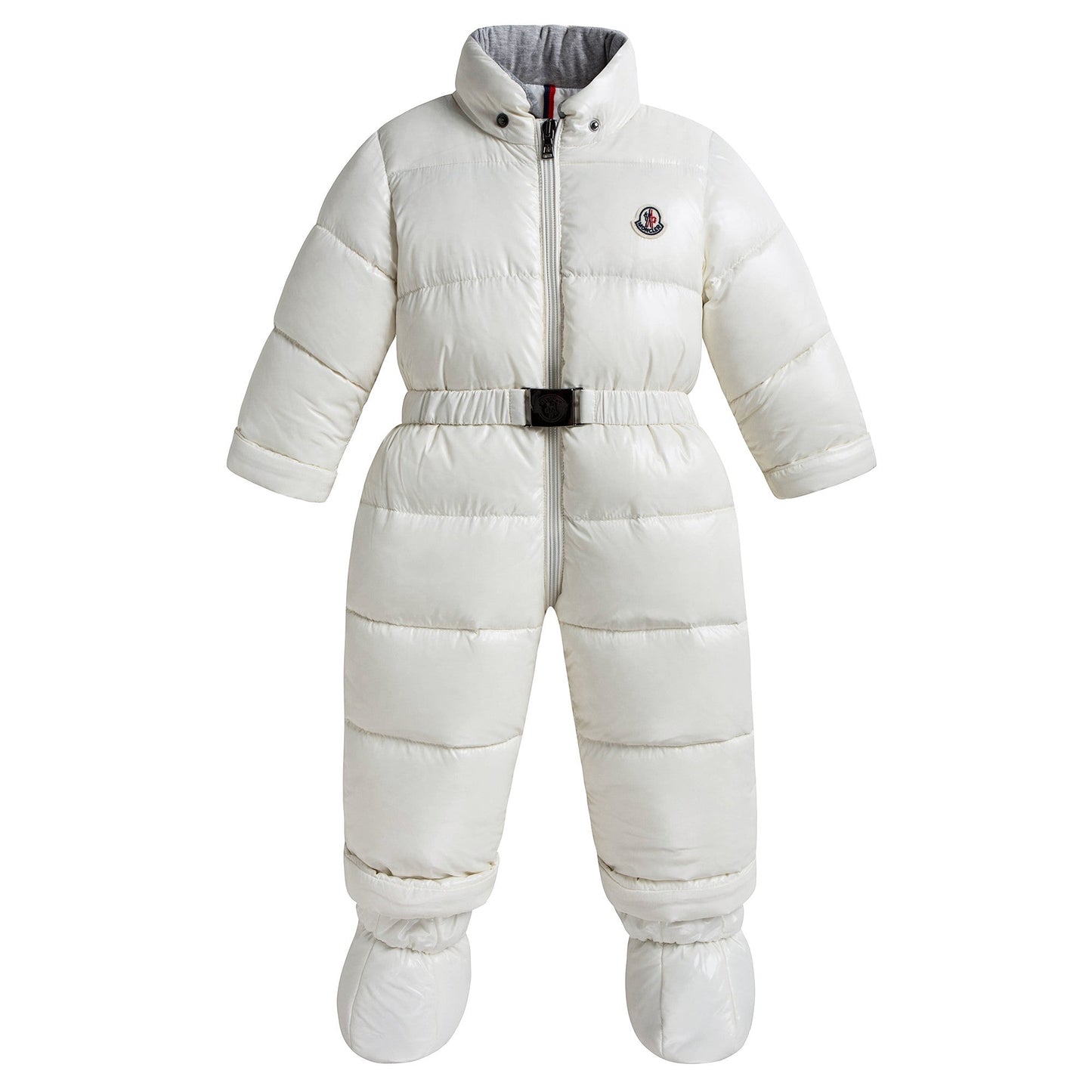 Baby Girls White "New Crystal" Snowsuit