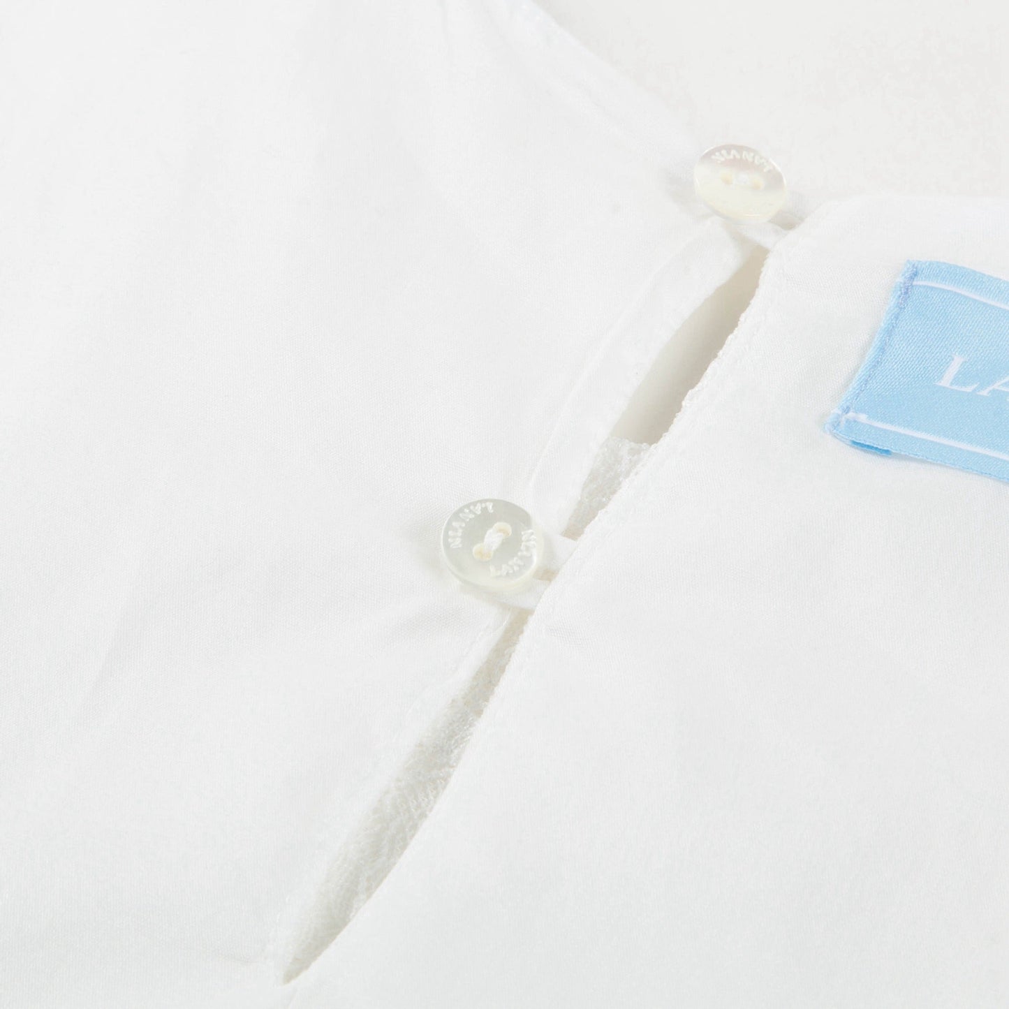 Girls White Lace T-shirt