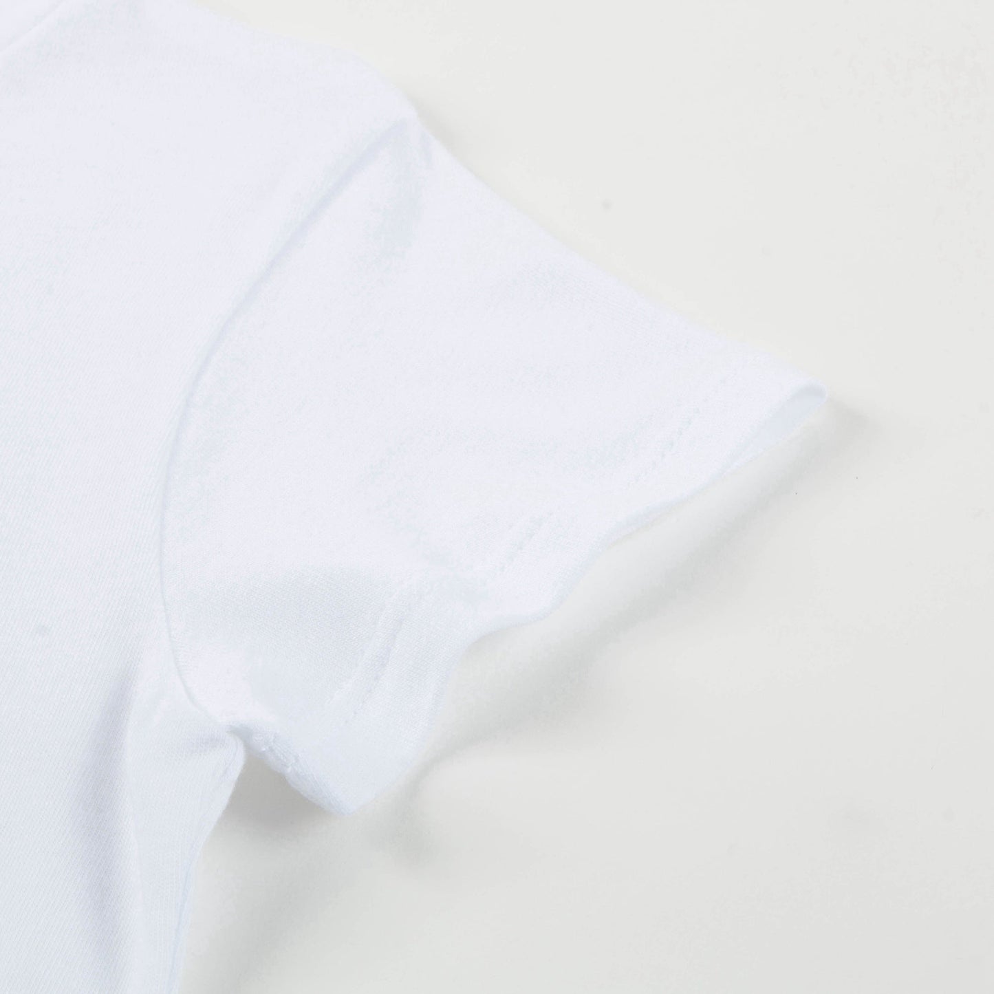 Girls White Cotton Pink Logo T-shirt