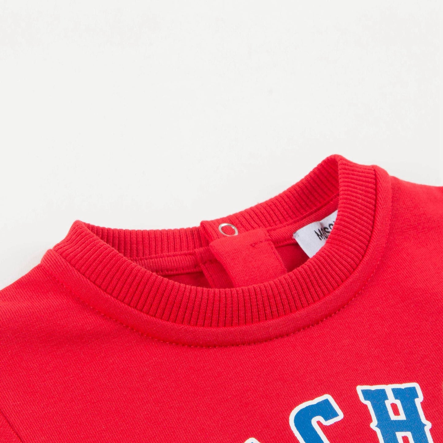 Baby Poppy Red Cotton Rompers