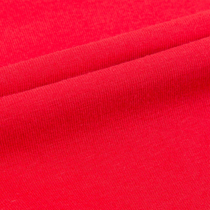 Baby Poppy Red Cotton Rompers