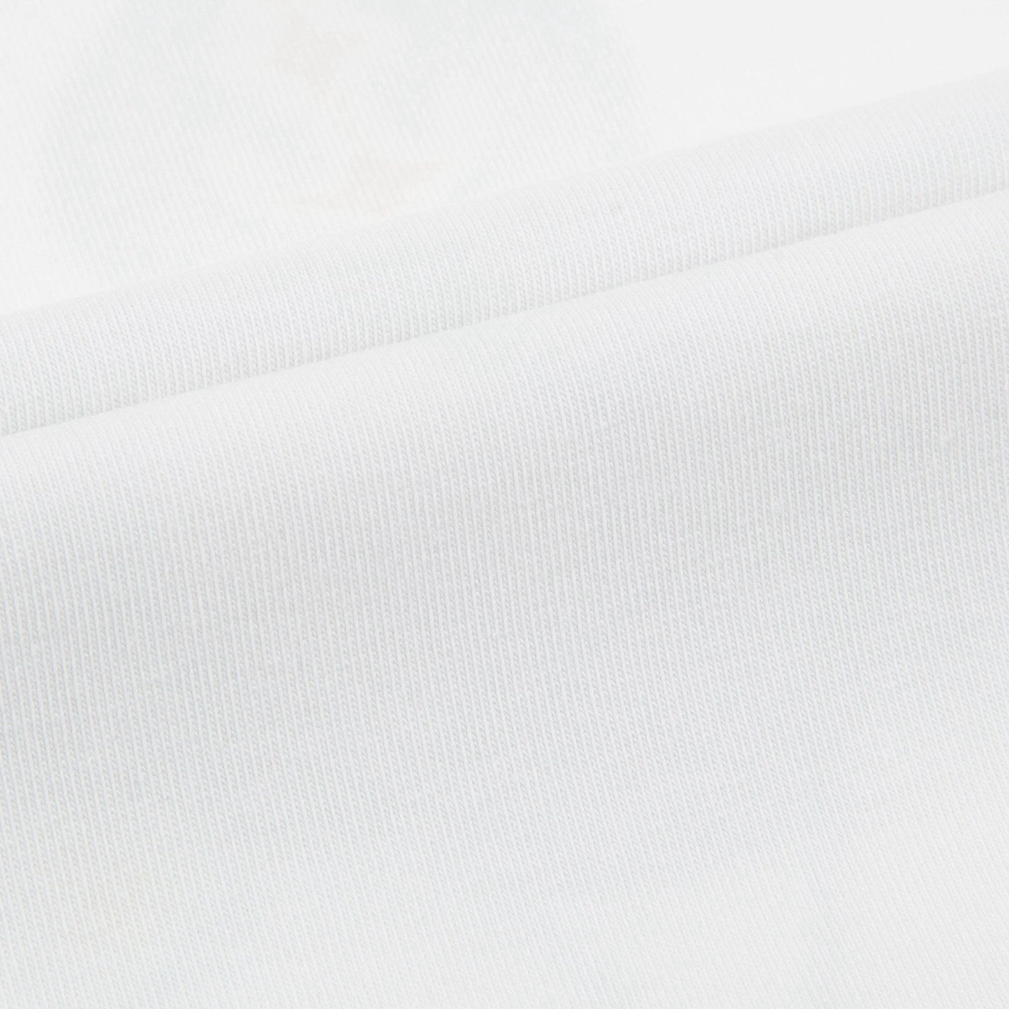 Girls White Teddy Bear Cotton T-shirt