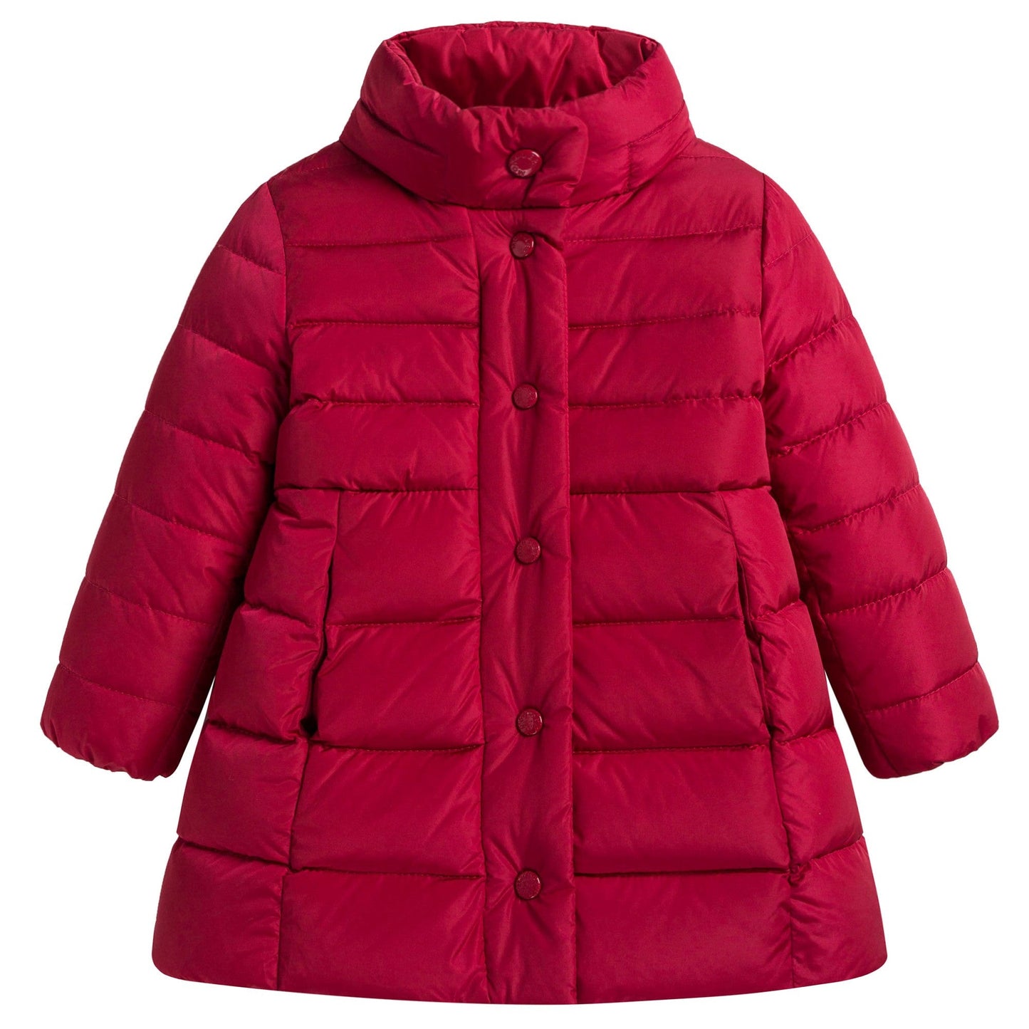 Baby Girls Red 'New Neste" Down Padded Coat