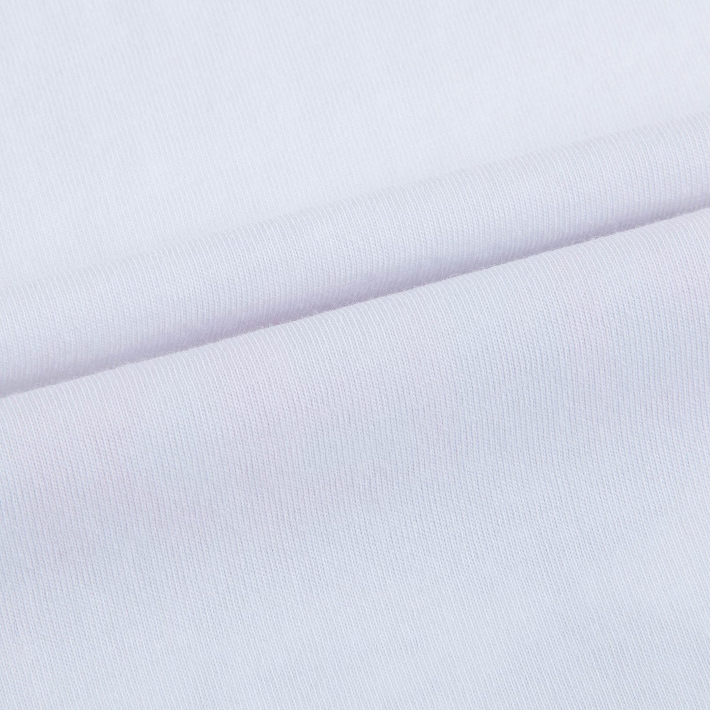 Girls White Tiger Cotton T-shirt