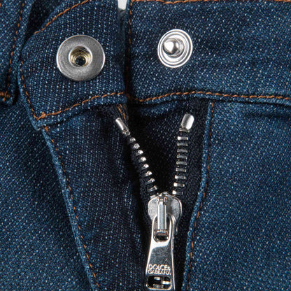 Baby Girls Blue Jean Cotton Trousers