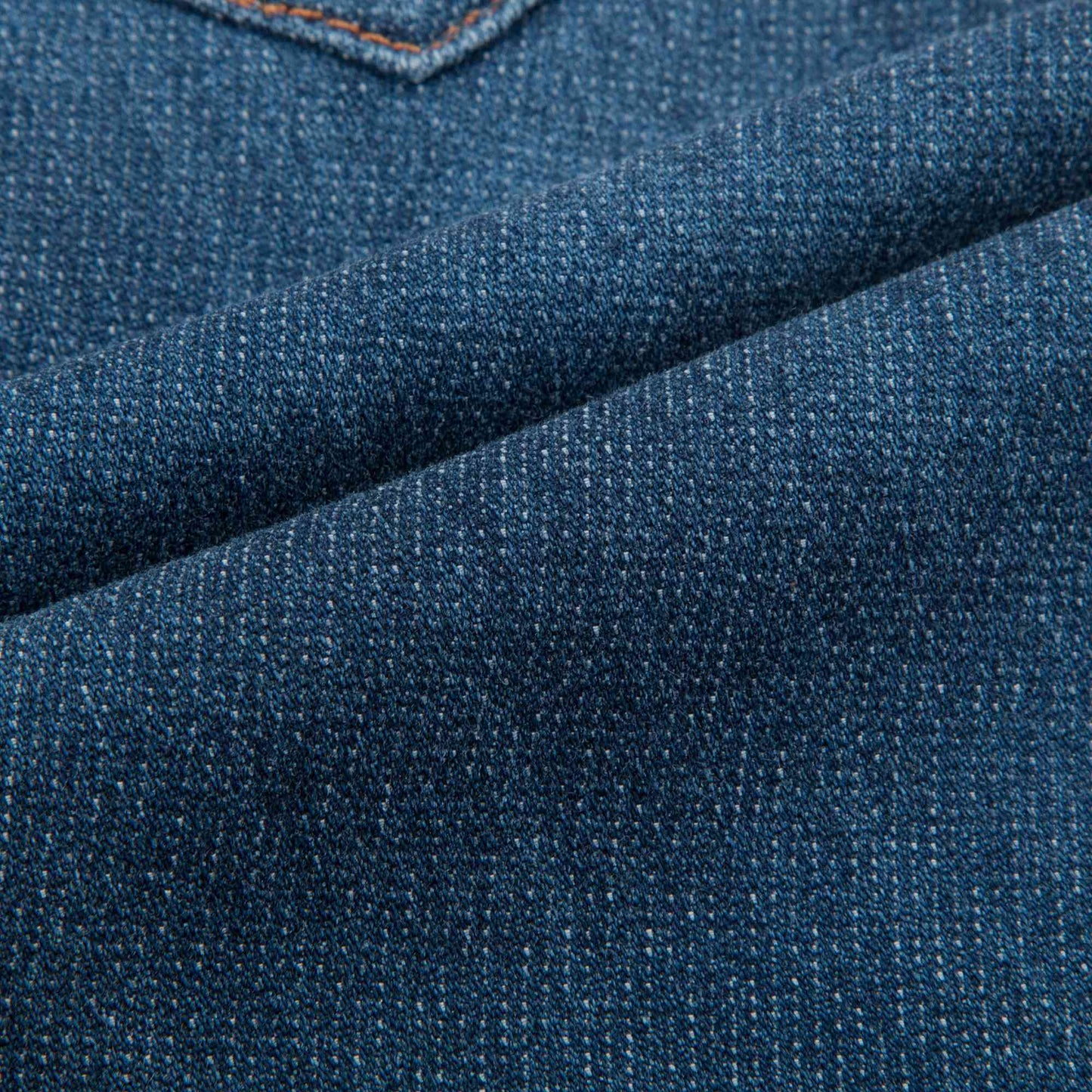 Baby Girls Blue Jean Cotton Trousers