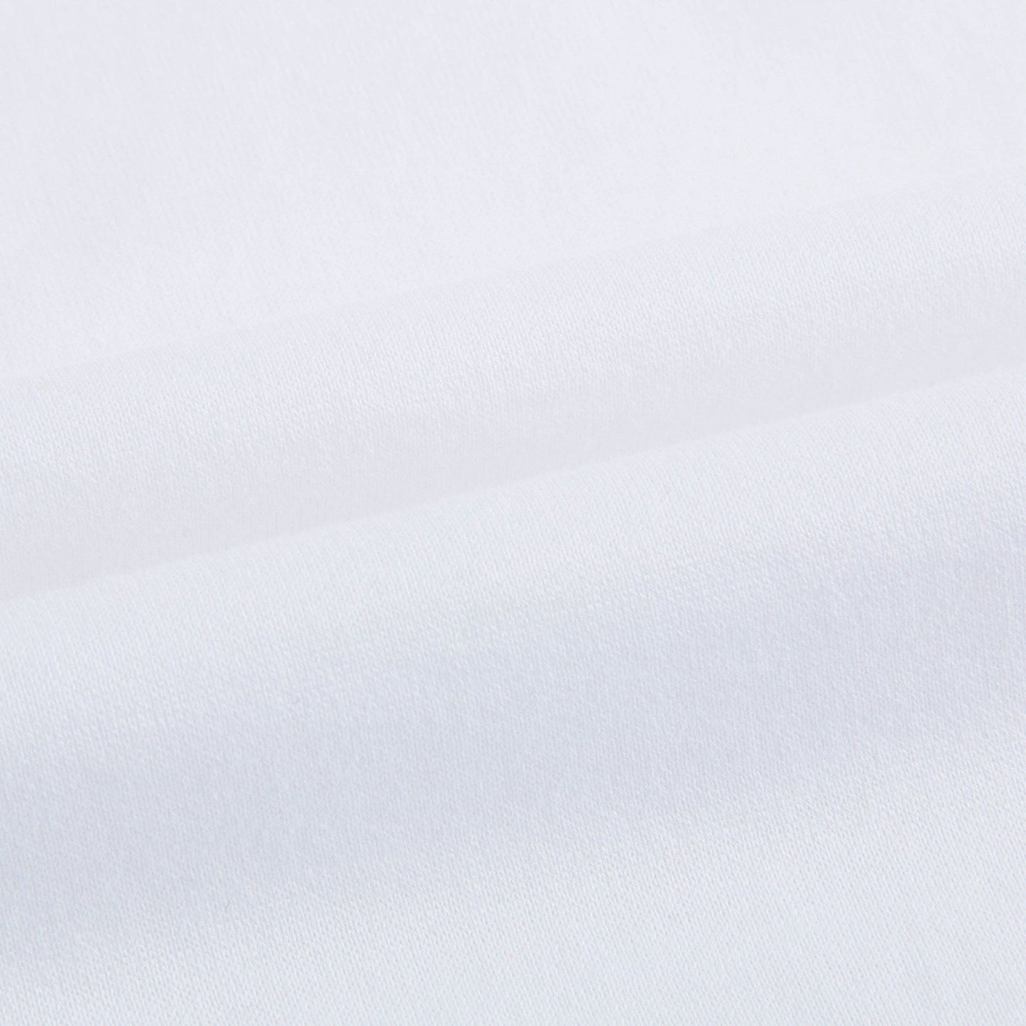 Girls White Cotton T-shirt