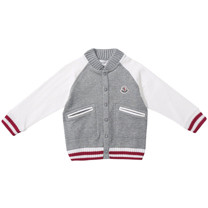 Baby Grey Cotton  Jersey Tracksuit