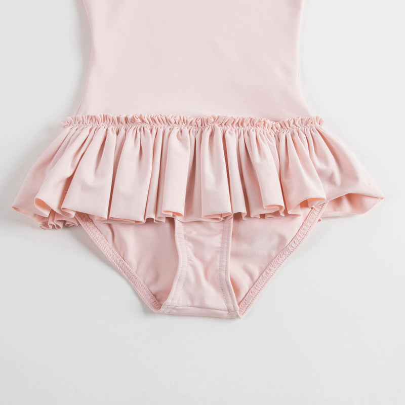 女童玫瑰粉舞蹈练功服