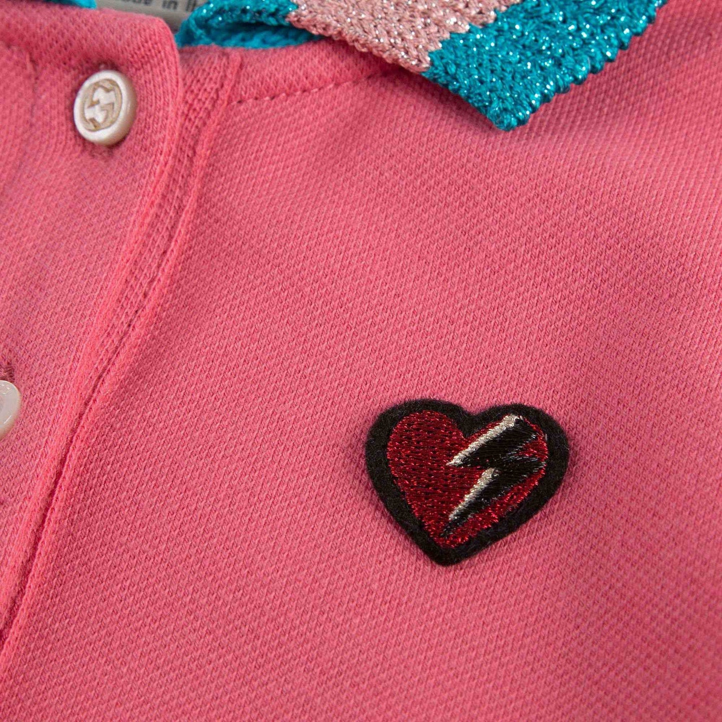 Baby Girls Pink Peter Pan Collar Dress