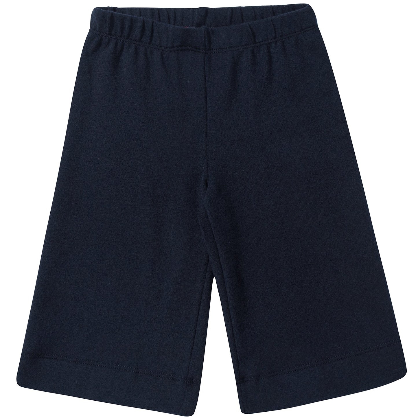 Girls Navy Blue Cotton Two Piece Sets