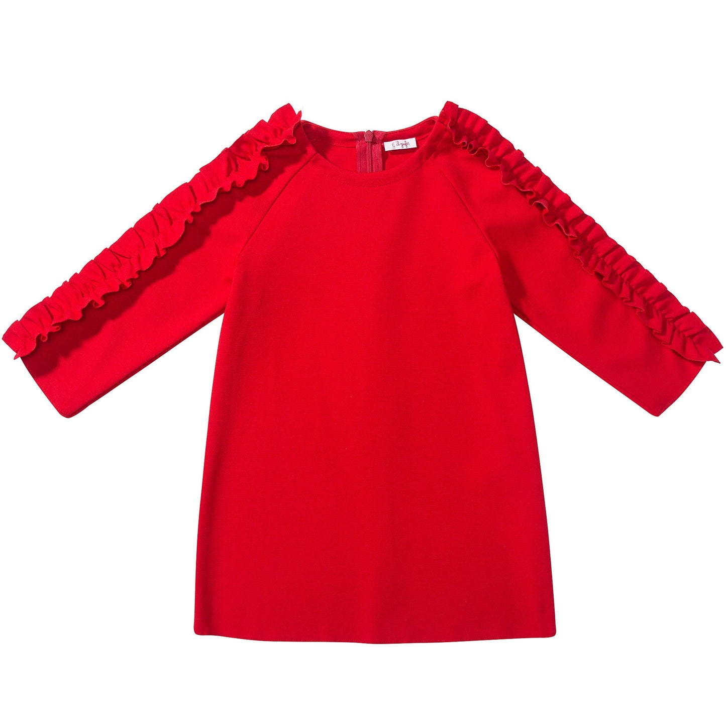 Girls Poppy Red Dress