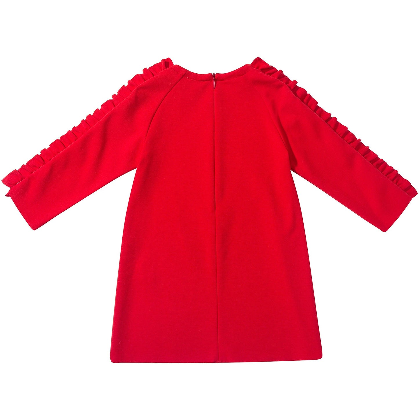 Girls Poppy Red Dress
