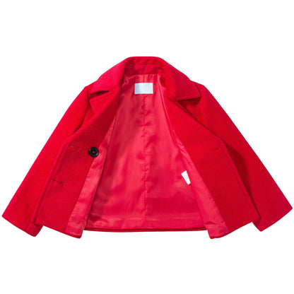 Girls Rosso Wool  Coat