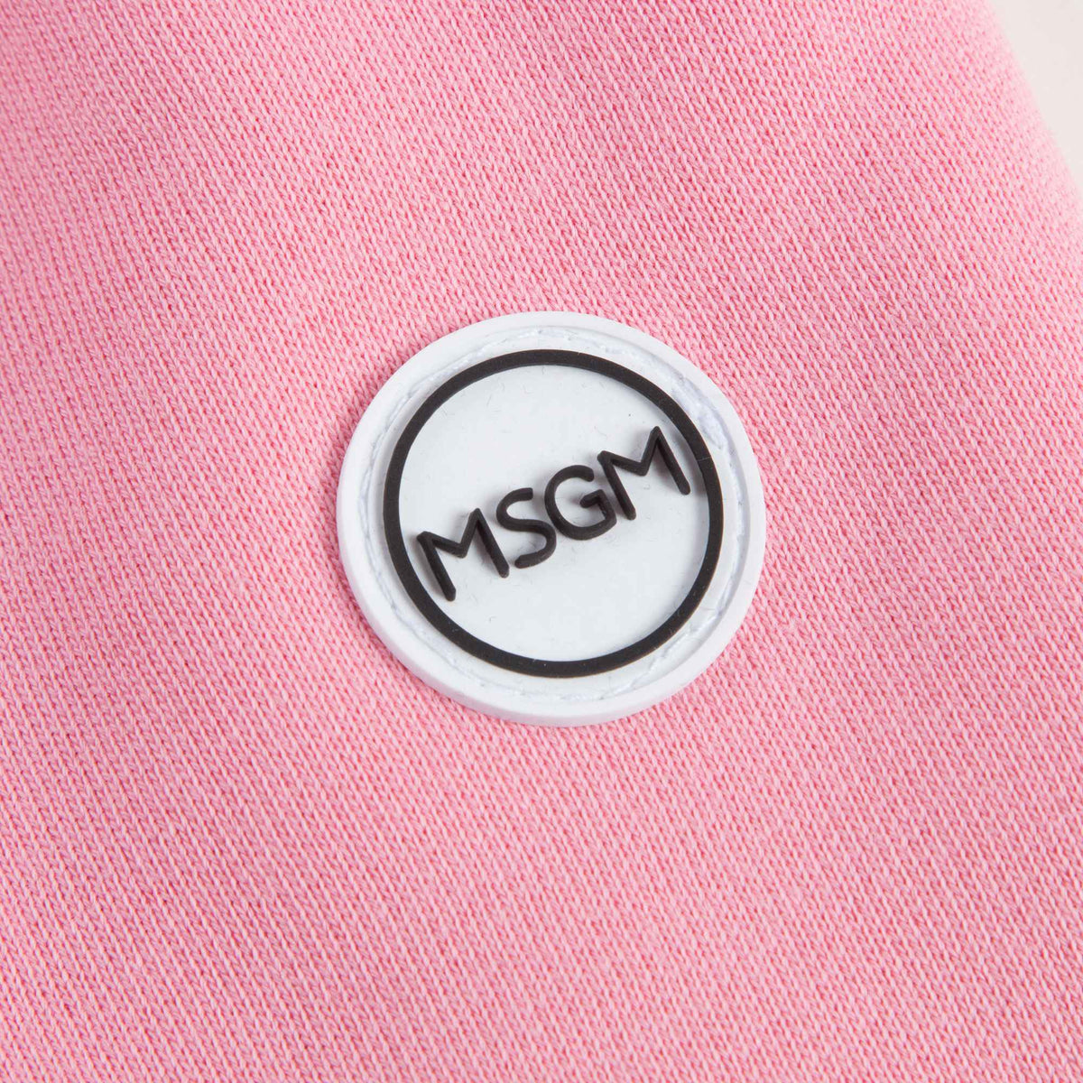 Girls Pink Cotton Tracksuit Trousers