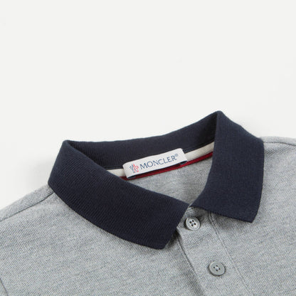 Boys Grey "Maglia Polo Manica Corat"  T-shirt