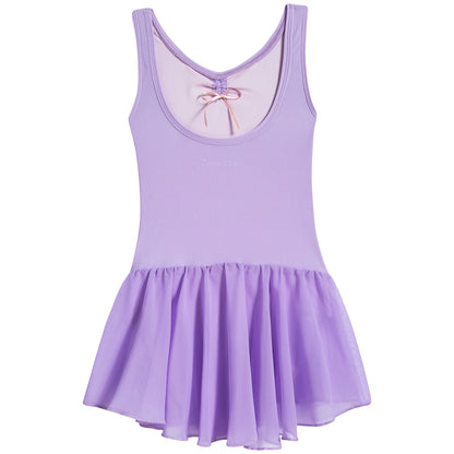 女童紫色舞蹈服