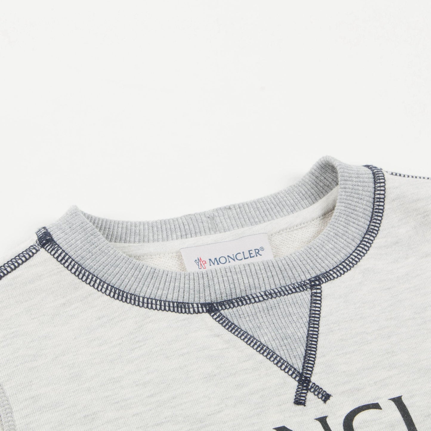Boys Grey "Maglia  Girocollo" Sweatshirt
