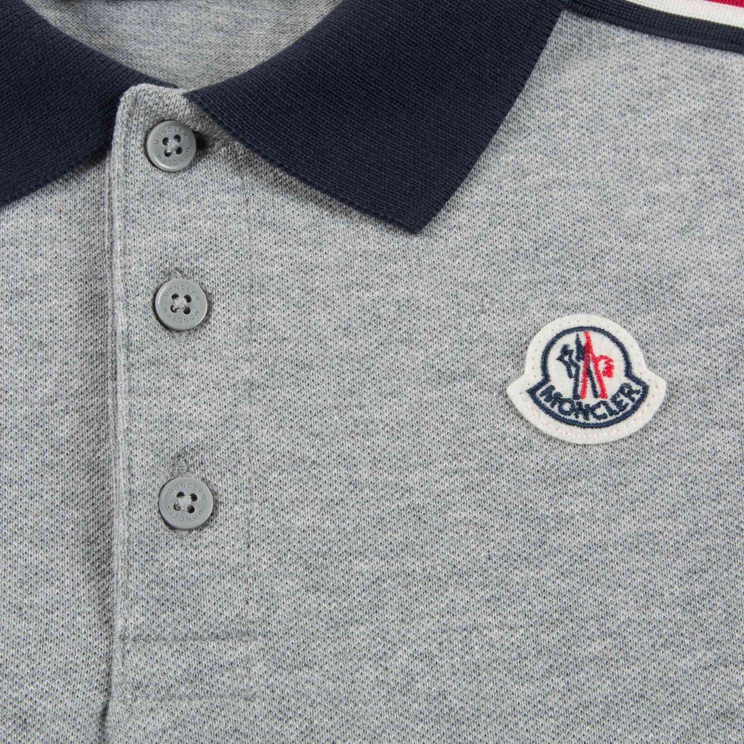 Boys Grey Cotton Polo Outfit