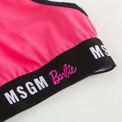 Girls Pink Tracksuit Vest