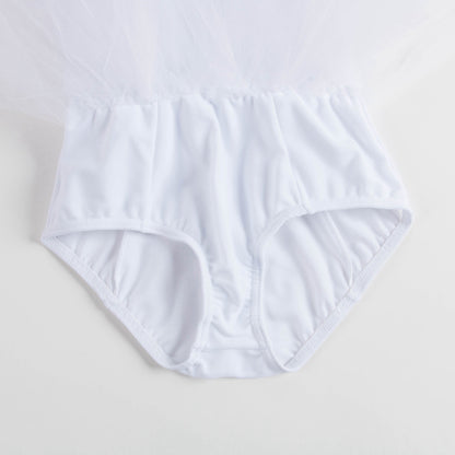 女童白色连衣裙