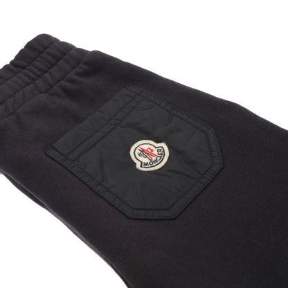 Boys Navy Blue Hooded Cotton Jersey Tracksuit