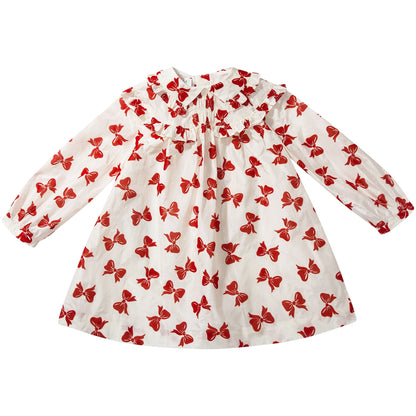 Baby Girls White  Magnolia Cotton Dress