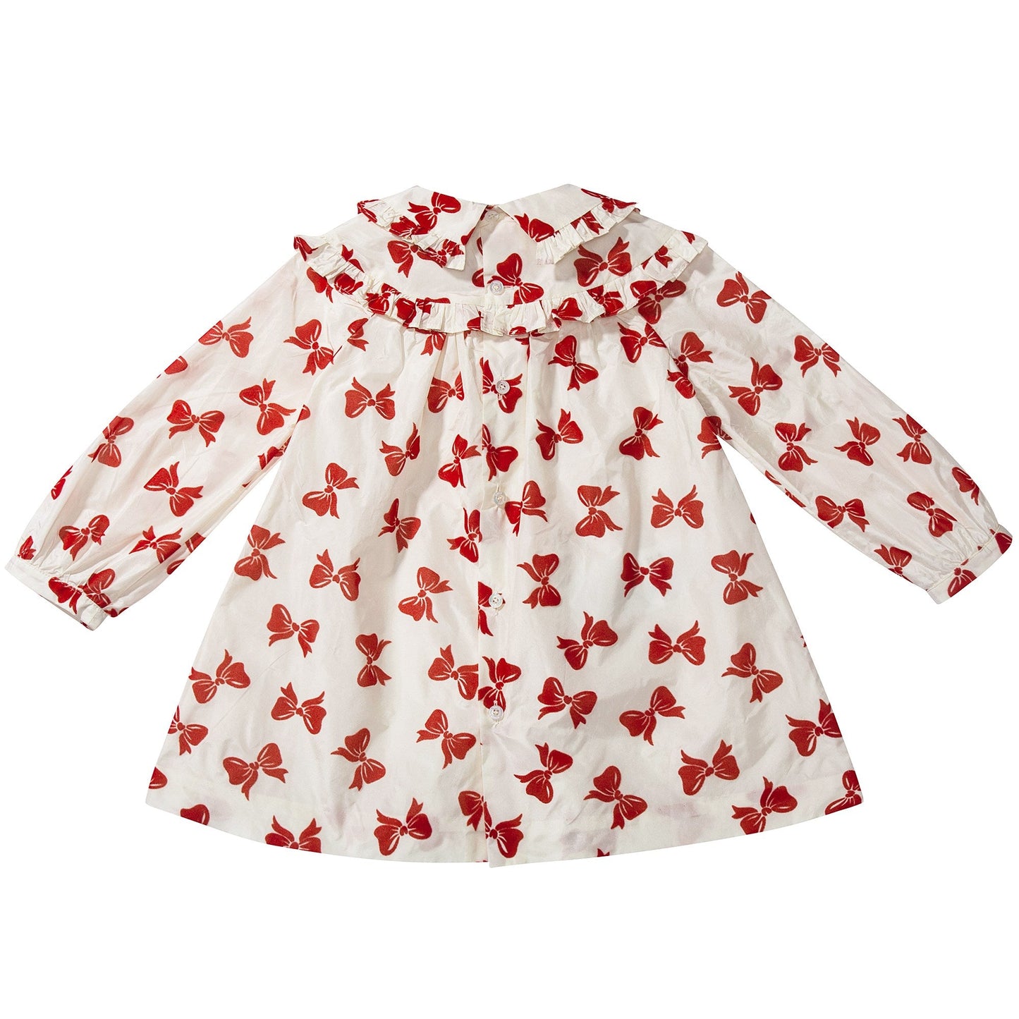 Baby Girls White  Magnolia Cotton Dress