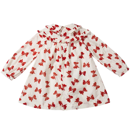 Baby Girls White  Magnolia Cotton Dress