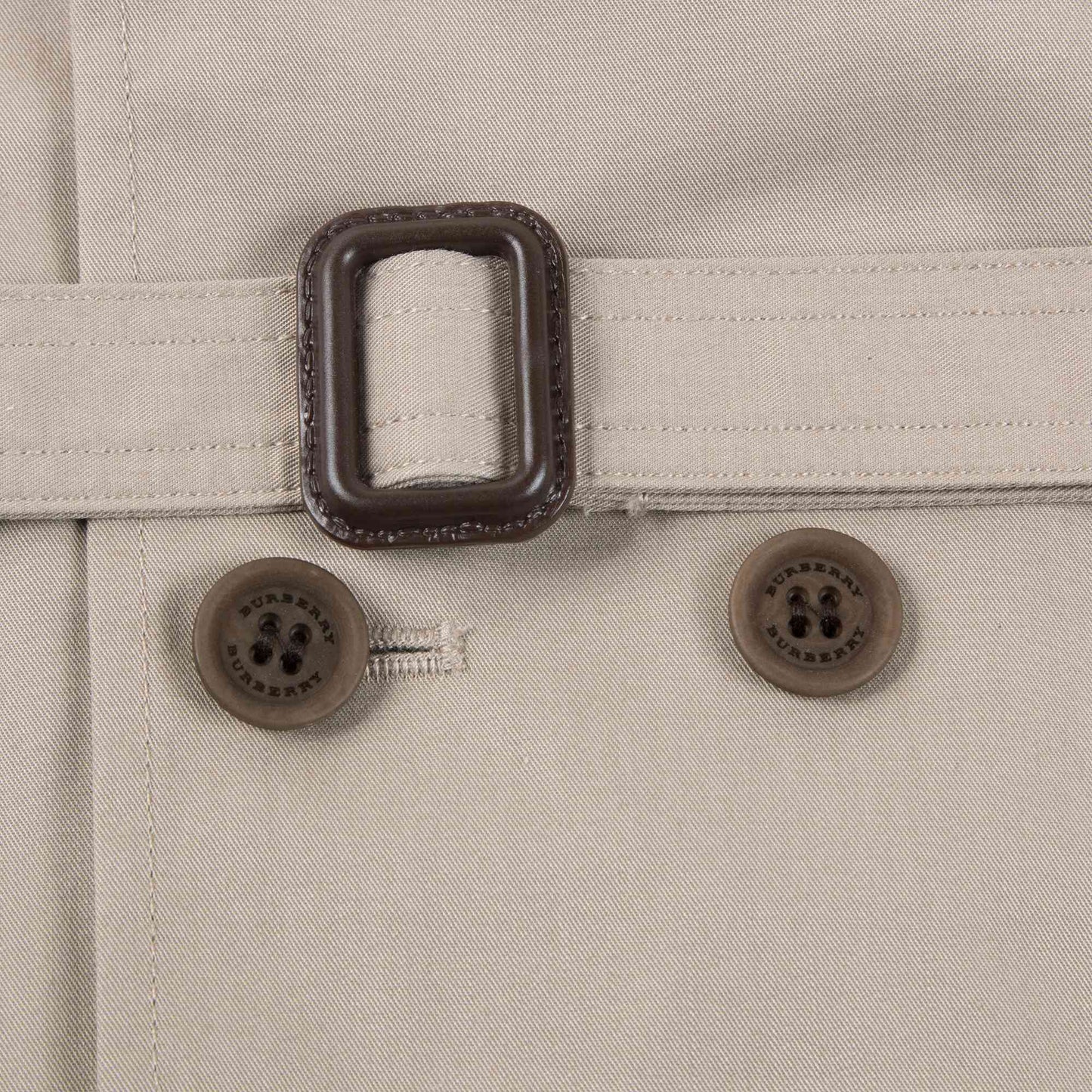 Baby Boys Taupe Cotton Coat