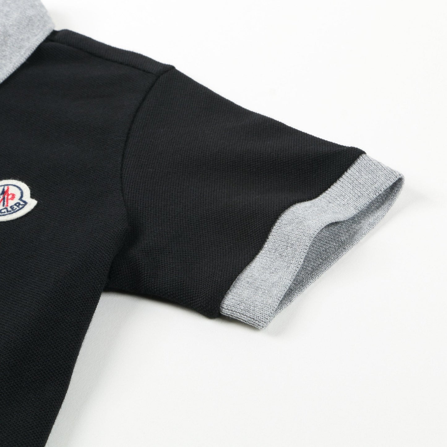 Boys Black "Maglia" Polo Shirt