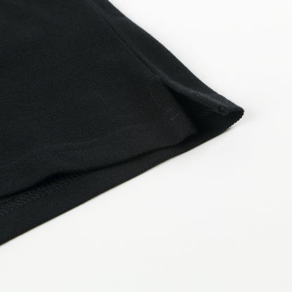 Boys Black "Maglia" Polo Shirt