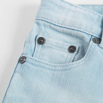 Boys Blue Denim Relaxed Slim Fit Jeans