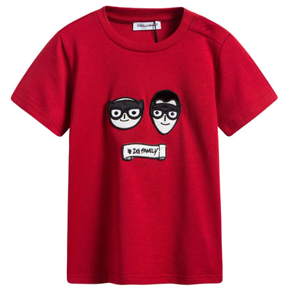 Baby  Red  Cotton  T-shirt