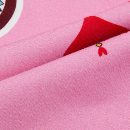 Girls Pink Queen Of Hearts Dress