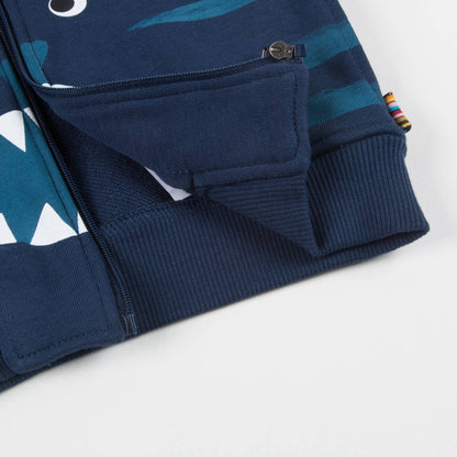 Baby Navy Cat Face Cotton Top
