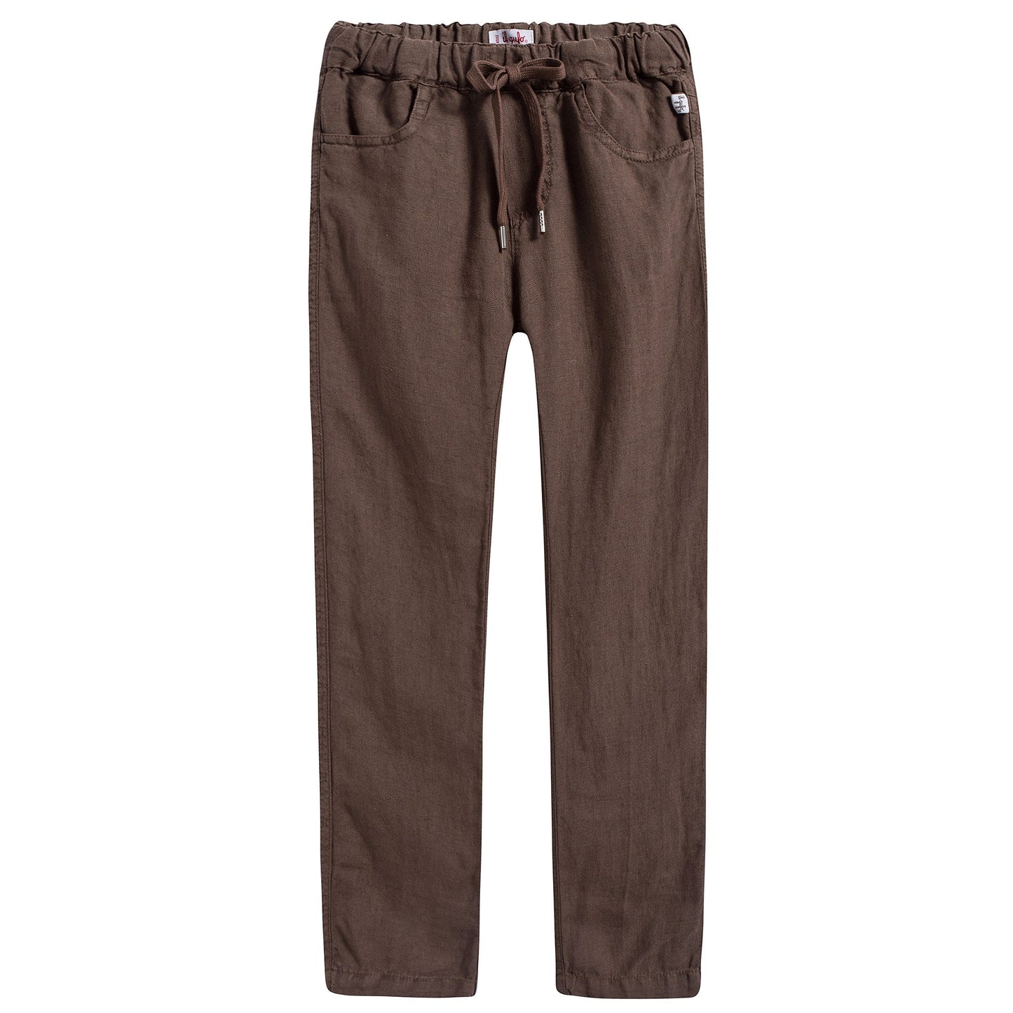 Boys Coffee Lien Trousers