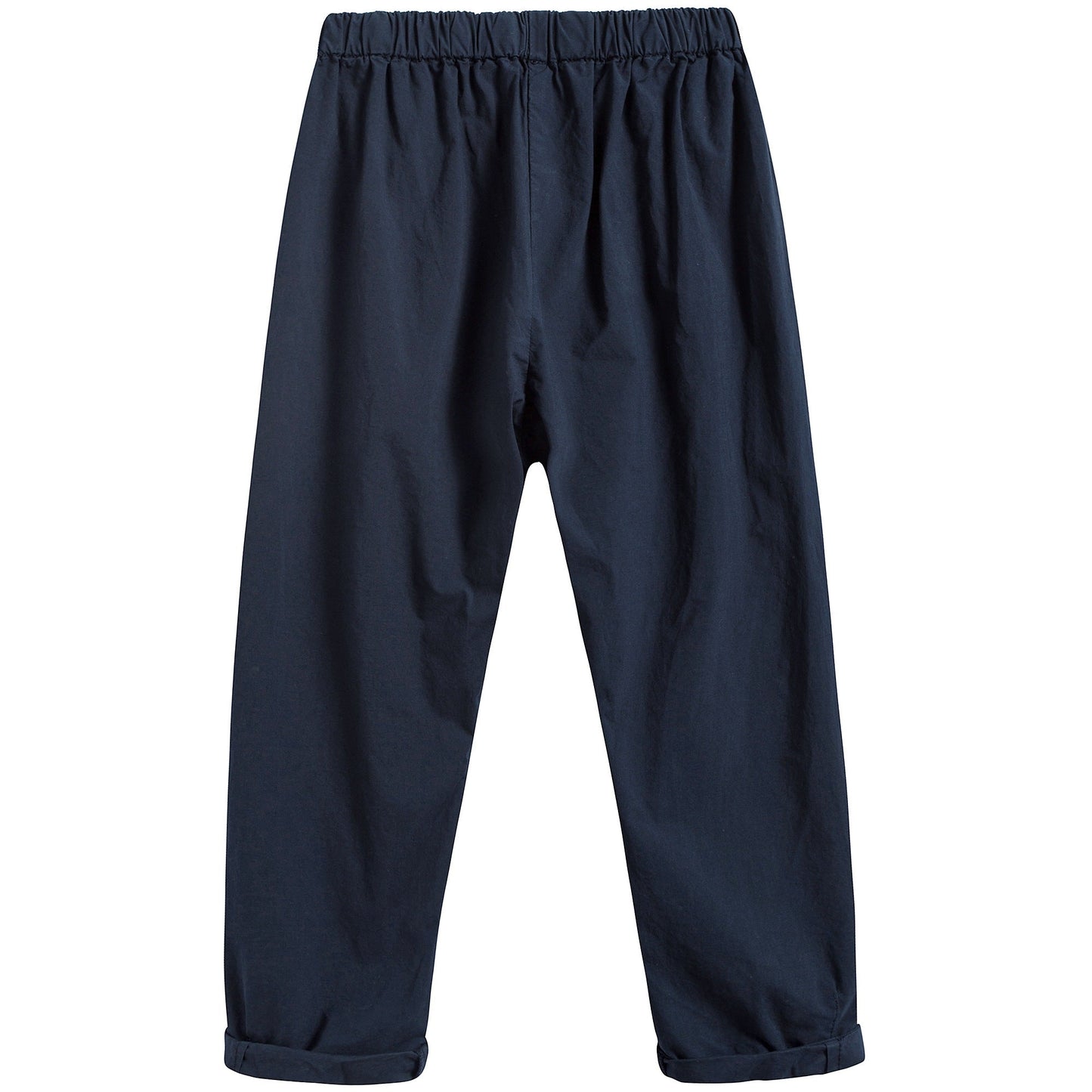 Girls Dark  Blue Cotton Trousers