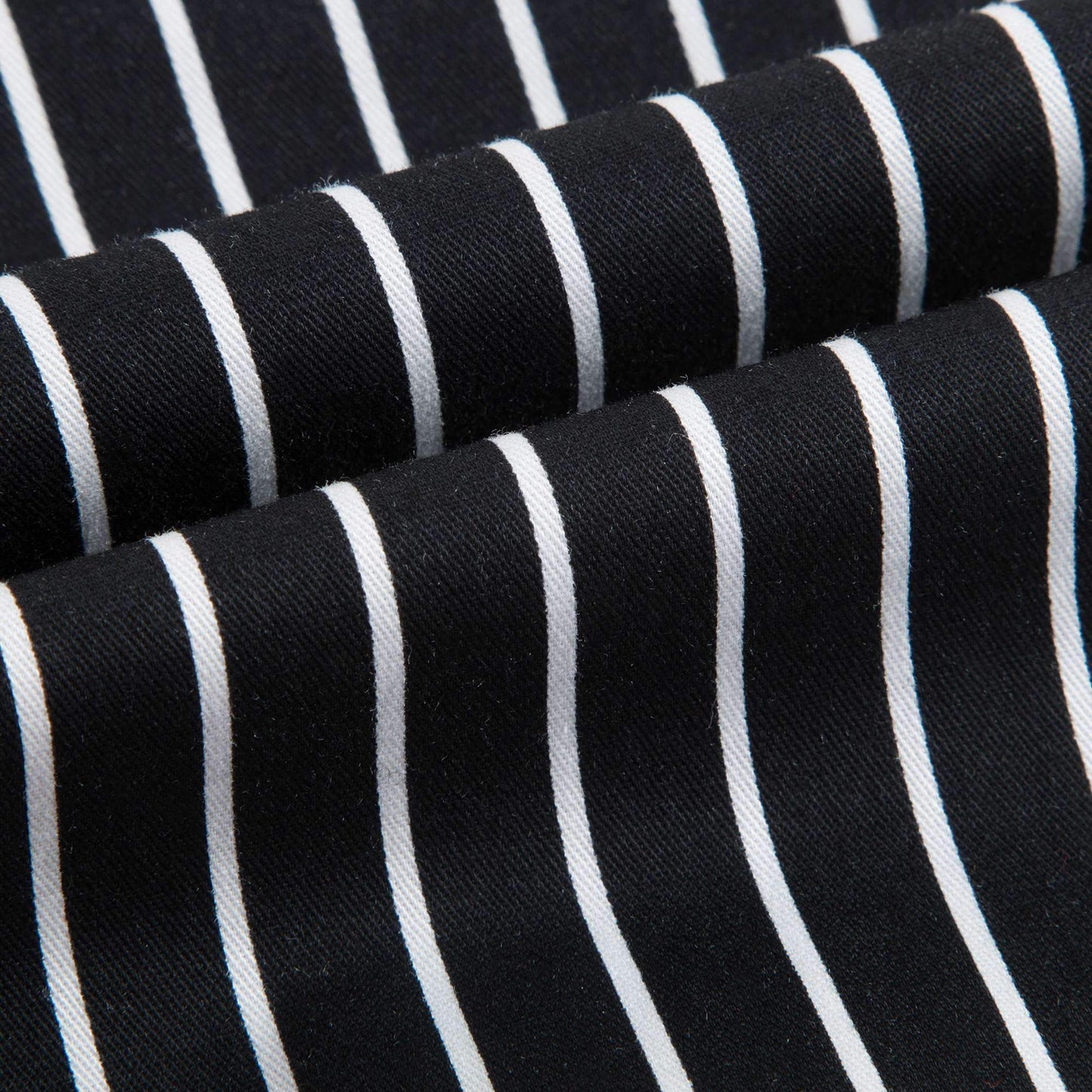 男婴黑色条纹棉长裤