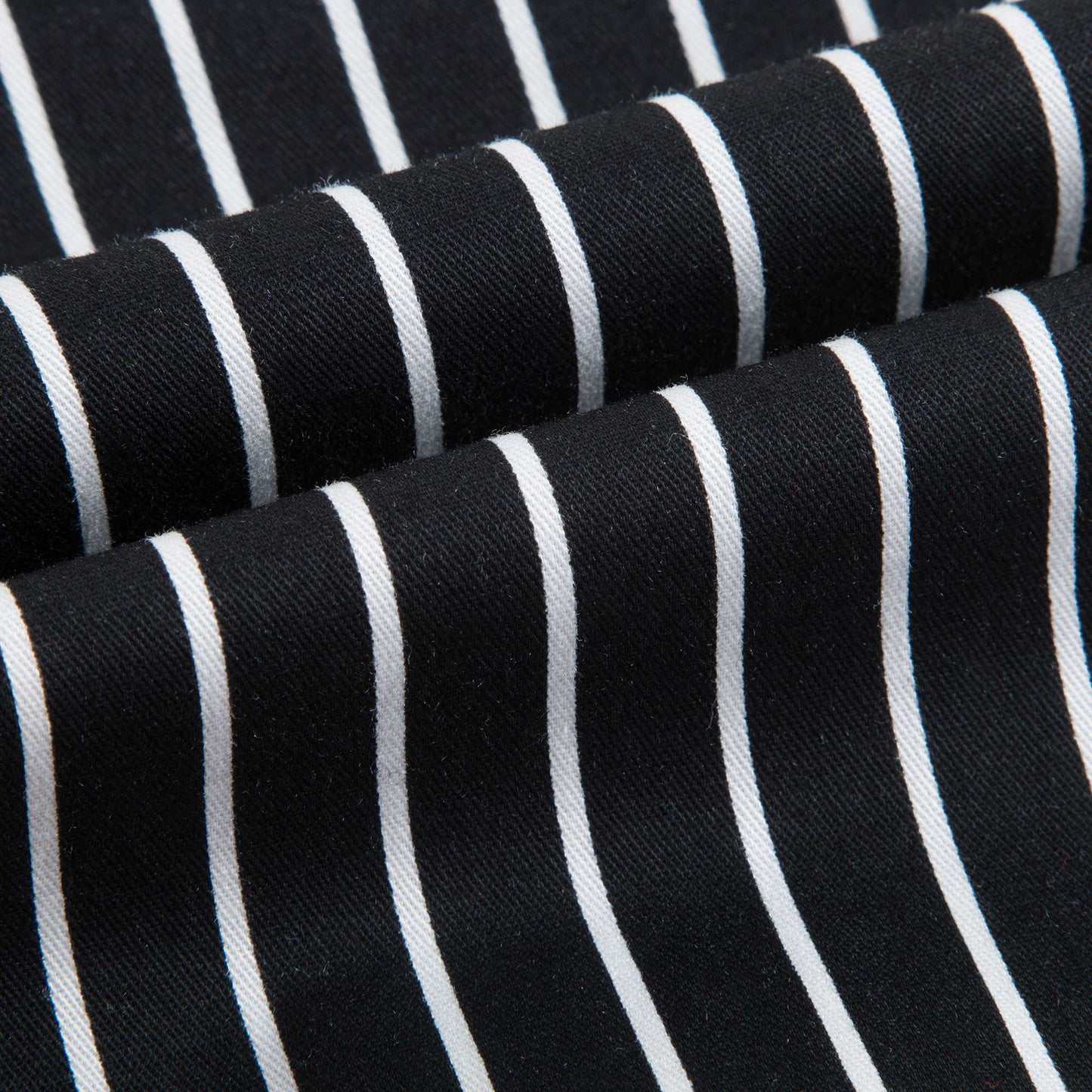 男婴黑色条纹棉长裤