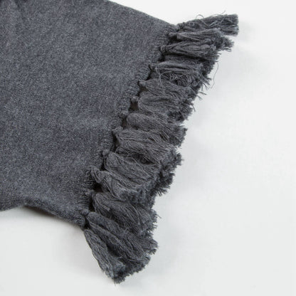 Girls Grey Knitted Dress