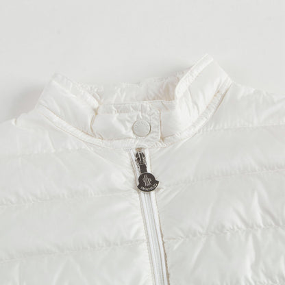 Girls White "Lans"Down Padded Jacket