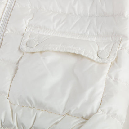Girls White "Lans"Down Padded Jacket
