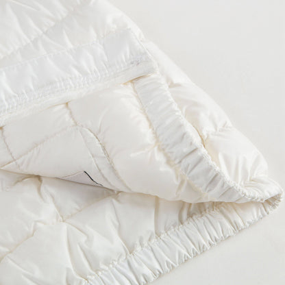 Girls White "Lans"Down Padded Jacket