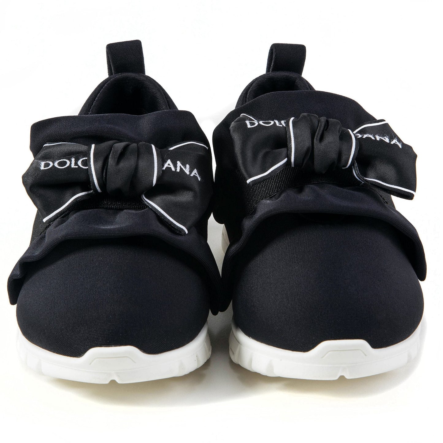 Girls Black Nylon Shoes